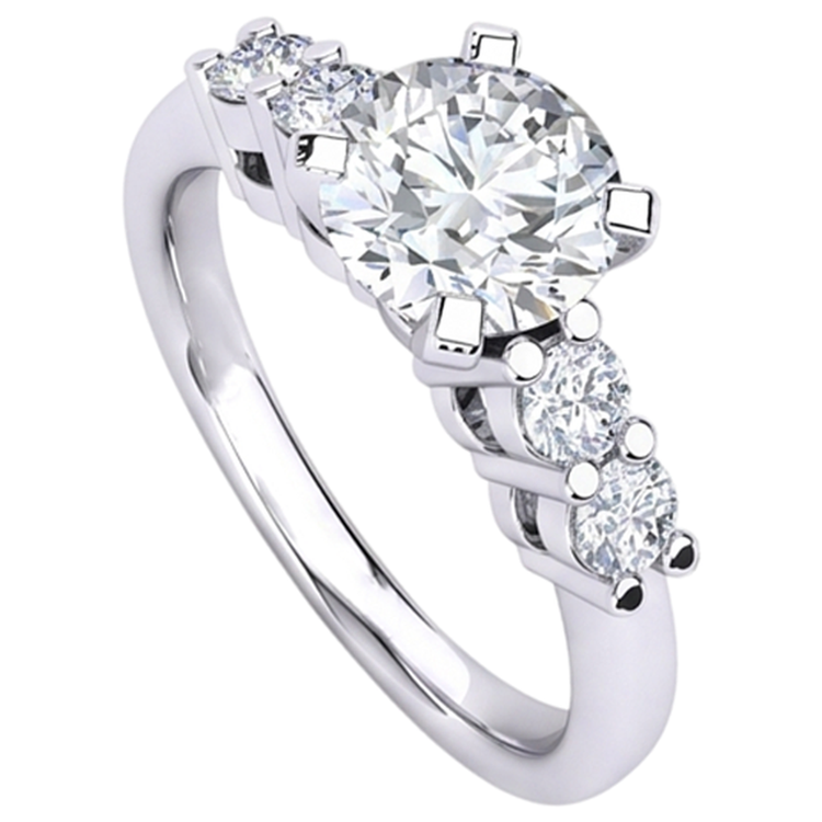 Bague Diamant Naturel 2.85 Carats