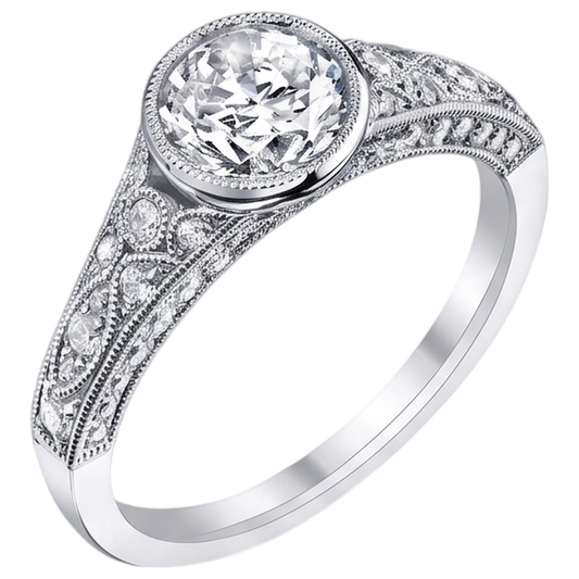 Bague Diamant Naturel 2.90 Carats