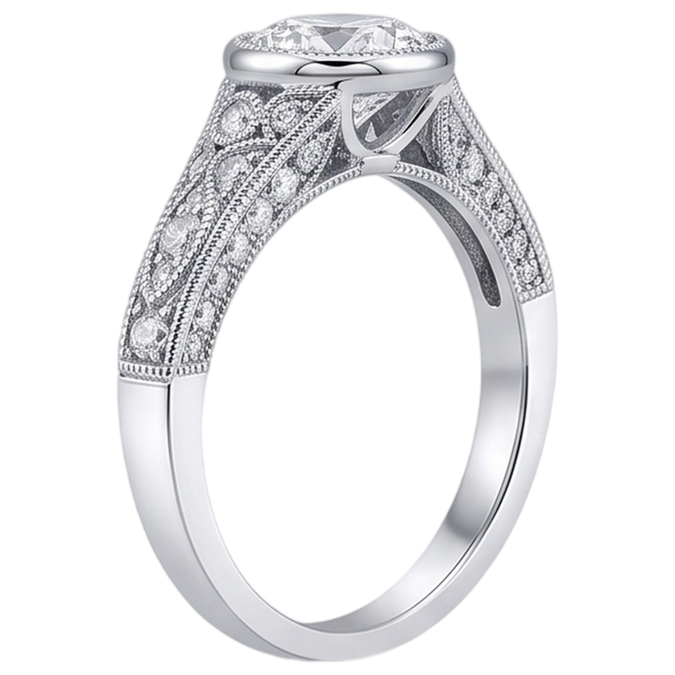 Bague Diamant Naturel 2.90 Carats