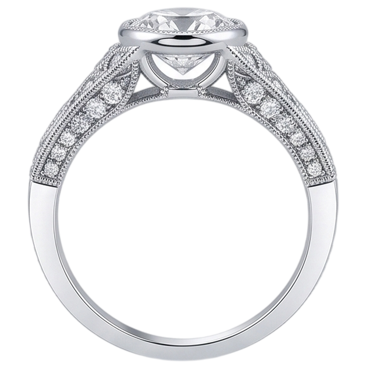 Bague Diamant Naturel 2.90 Carats