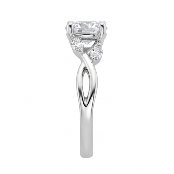 Bague Diamant Naturel 2.94 Carats