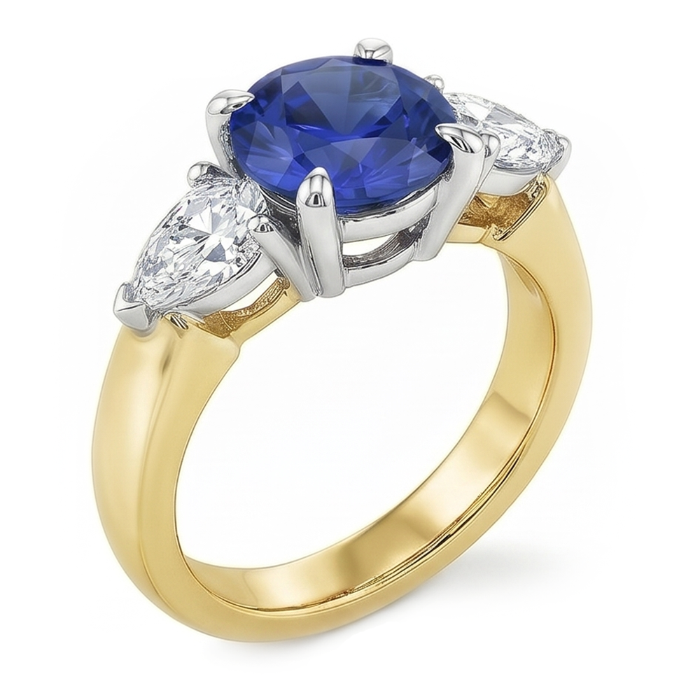 Bague Diamant Naturel 2 Carats