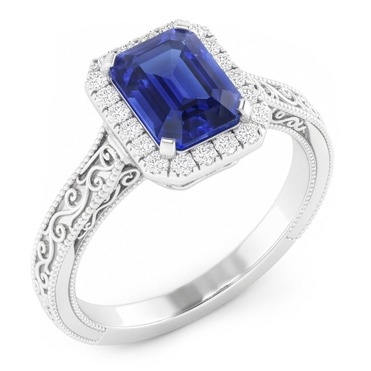Bague Diamant Naturel 2 Carats