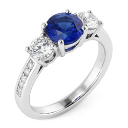 Bague Diamant Naturel 2 Carats