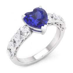 Bague Diamant Naturel 2 Carats