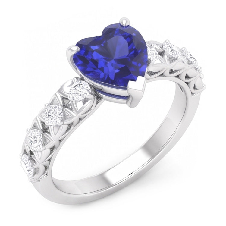 Bague Diamant Naturel 2 Carats