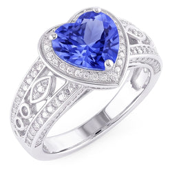 Bague Diamant Naturel 2 Carats