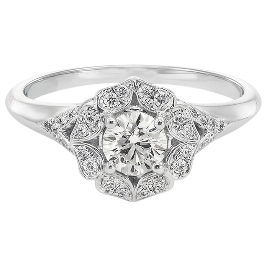 Bague Diamant Naturel 2 Carats