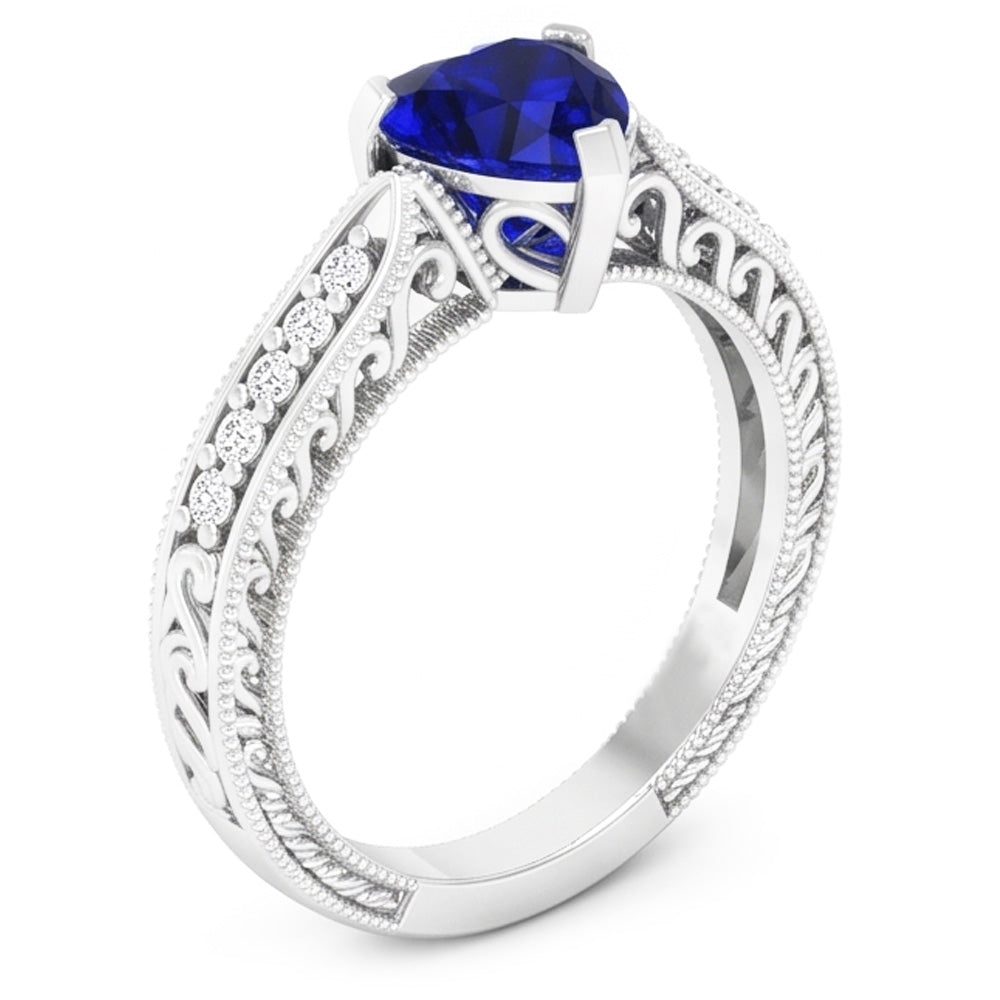 Bague Diamant Naturel 2 Carats