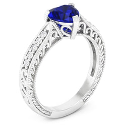 Bague Diamant Naturel 2 Carats