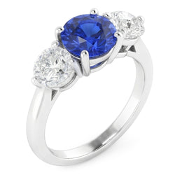 Bague Diamant Naturel 2 Carats