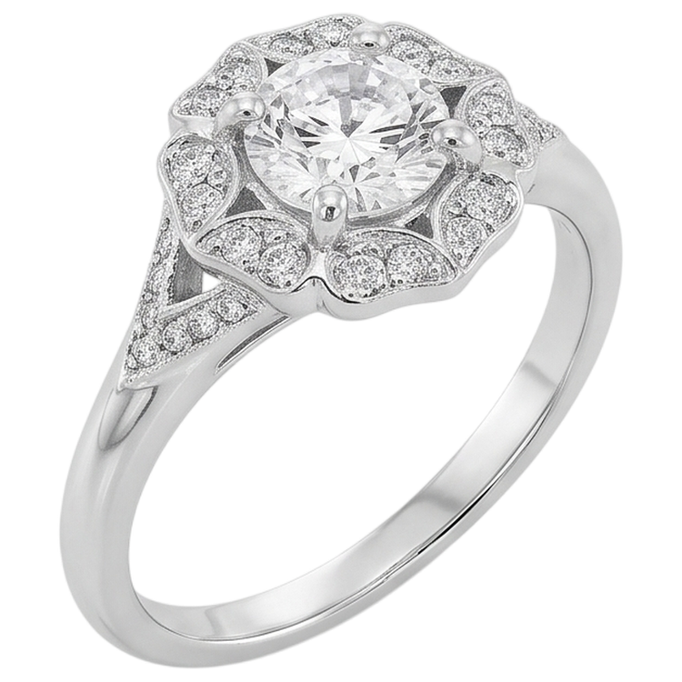 Bague Diamant Naturel 2 Carats