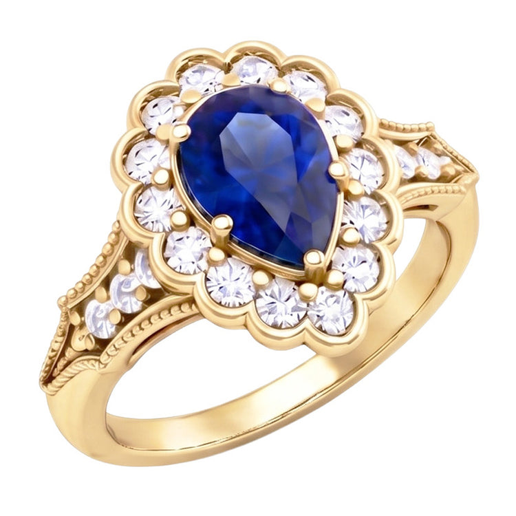 Bague Diamant Naturel 2 Carats