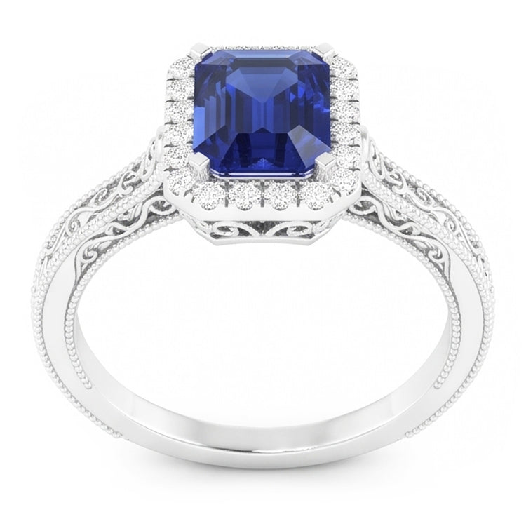 Bague Diamant Naturel 2 Carats