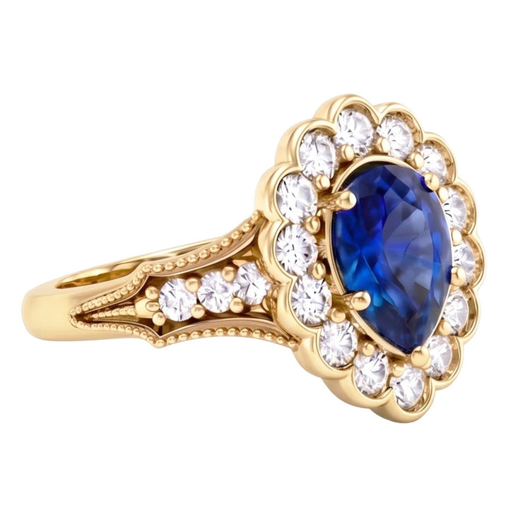 Bague Diamant Naturel 2 Carats