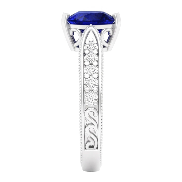 Bague Diamant Naturel 2 Carats
