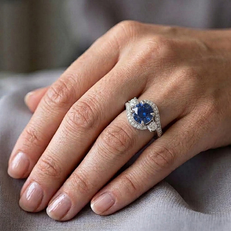 Bague Diamant Naturel 2 Carats