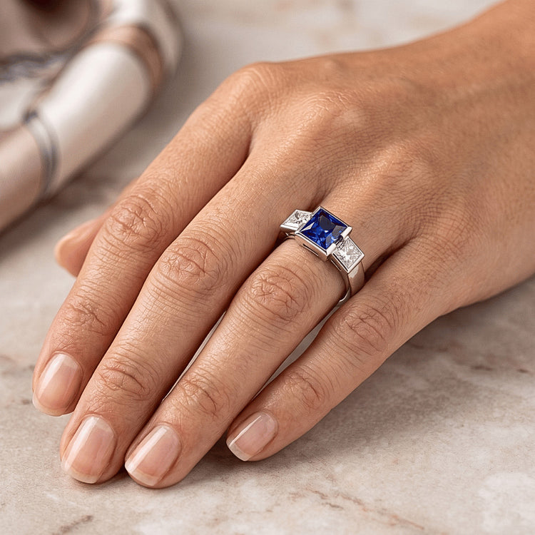 Bague Diamant Naturel 2 Carats