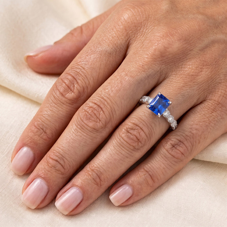 Bague Diamant Naturel 2 Carats