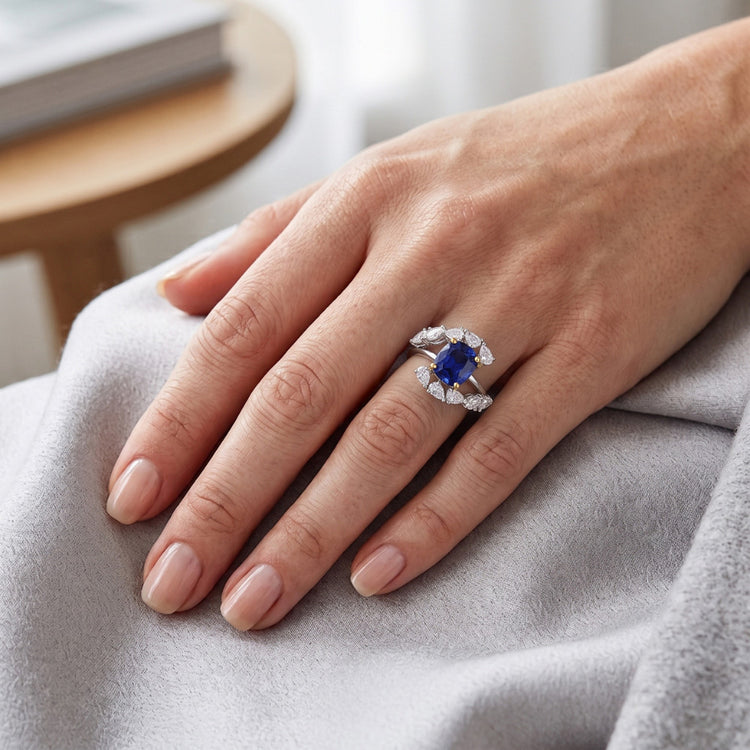 Bague Diamant Naturel 2 Carats