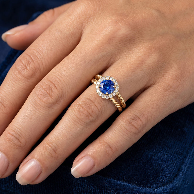 Bague Diamant Naturel 2 Carats