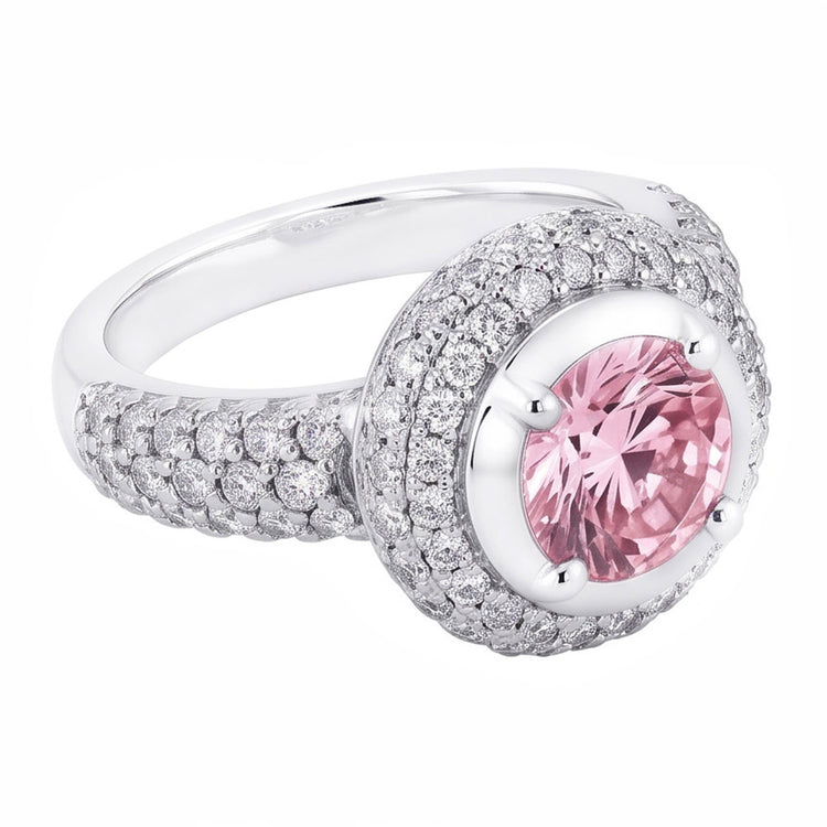 Bague Diamant Naturel 3.21 Carats