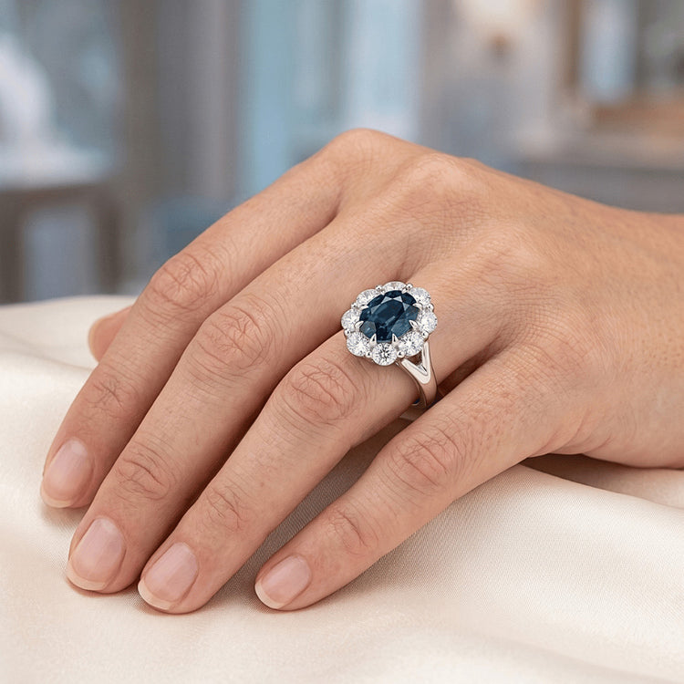 Bague Diamant Naturel 3.30 Carats