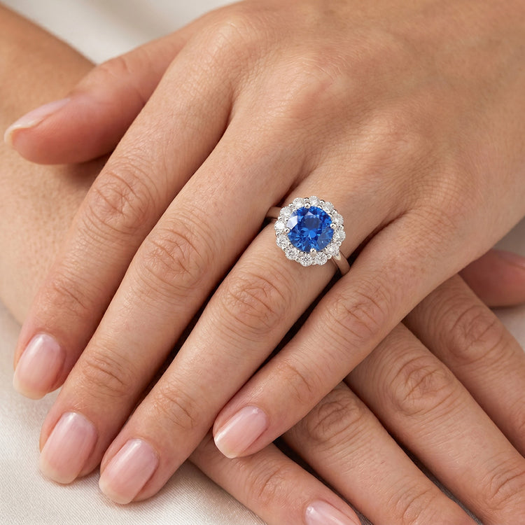 Bague Diamant Naturel 3.35 Carats