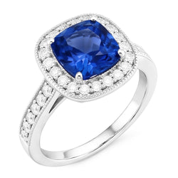 Bague Diamant Naturel 3.40 Carats