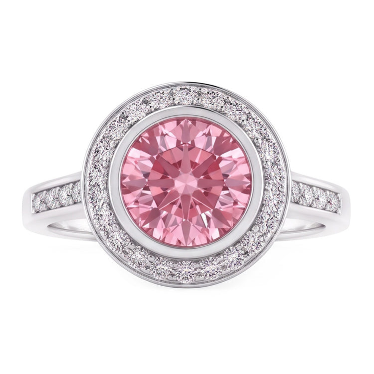 Bague Diamant Naturel 3.40 Carats