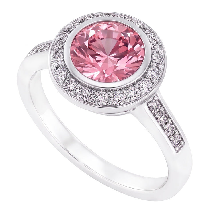 Bague Diamant Naturel 3.40 Carats