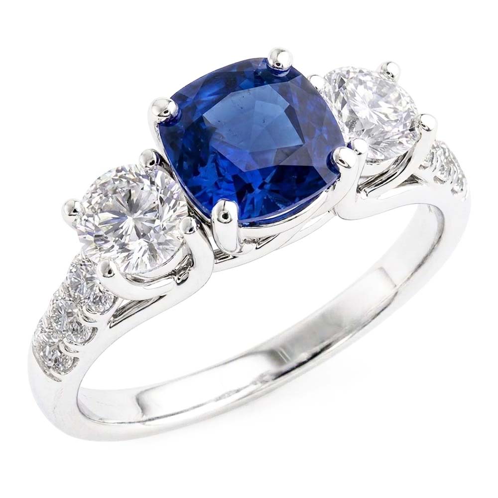 Bague Diamant Naturel 3.50 Carats