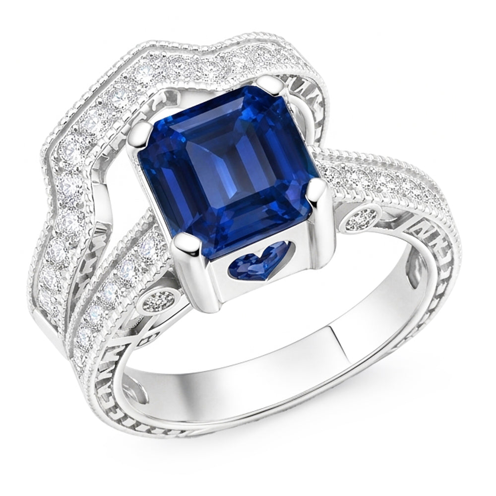 Bague Diamant Naturel 3.50 Carats