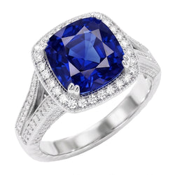 Bague Diamant Naturel 3.50 Carats