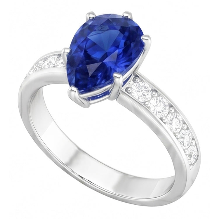 Bague Diamant Naturel 3.50 Carats