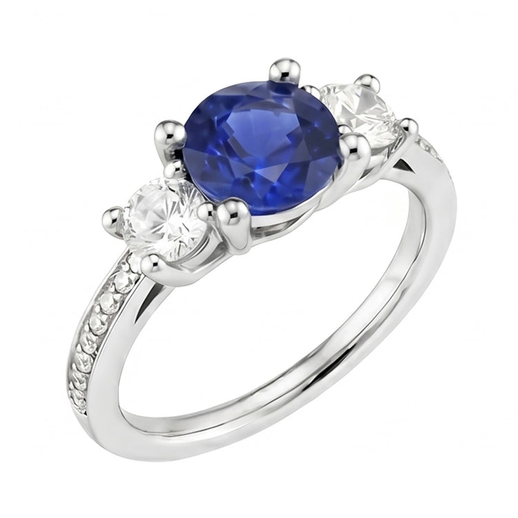 Bague Diamant Naturel 3.50 Carats