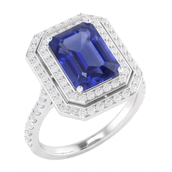 Bague Diamant Naturel 3.50 Carats