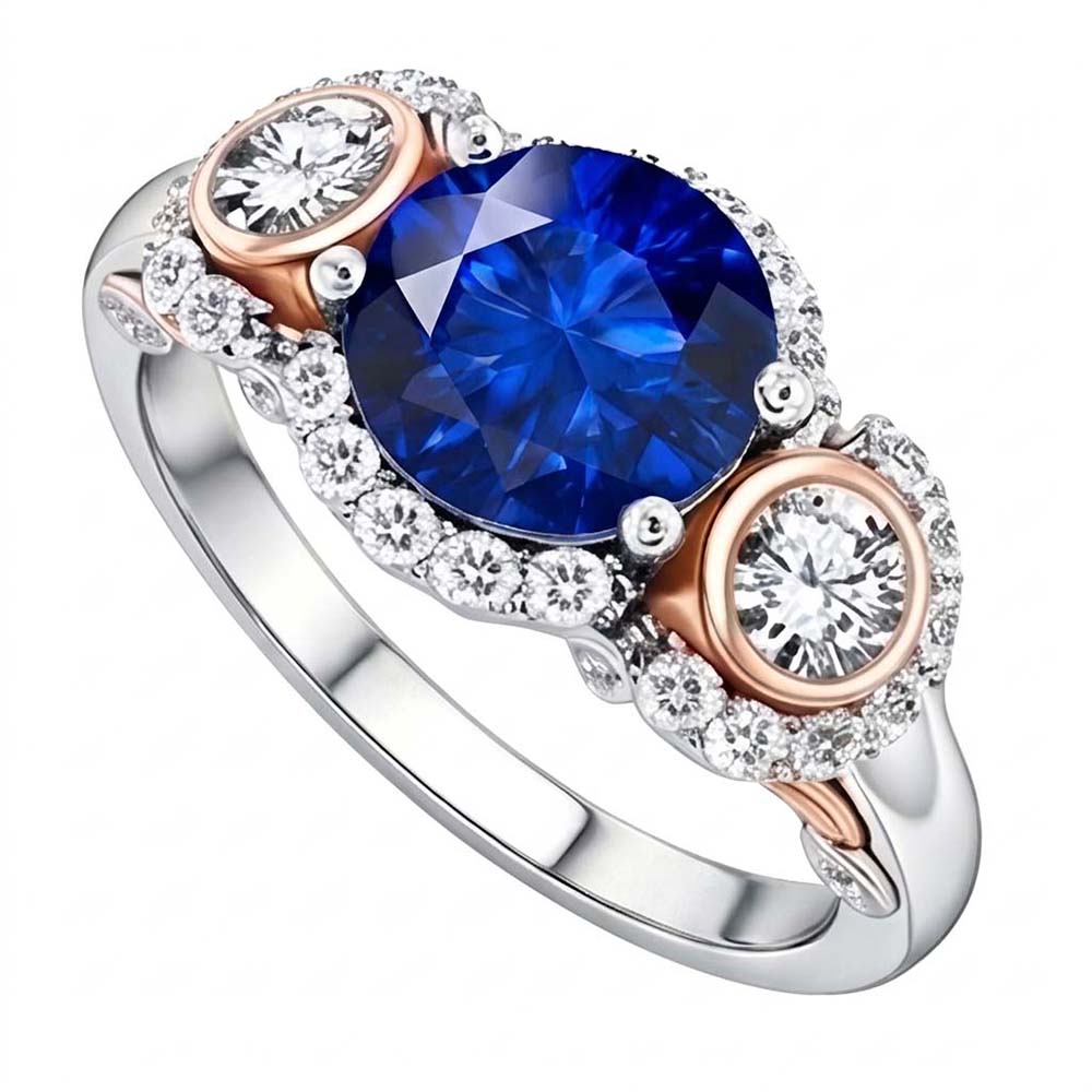 Bague Diamant Naturel 3.50 Carats