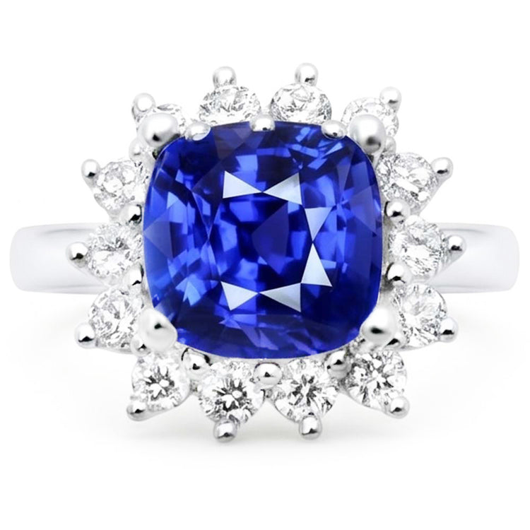 Bague Diamant Naturel 3.50 Carats