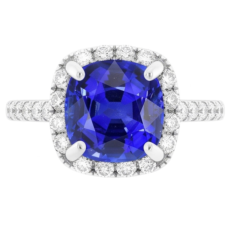 Bague Diamant Naturel 3.50 Carats