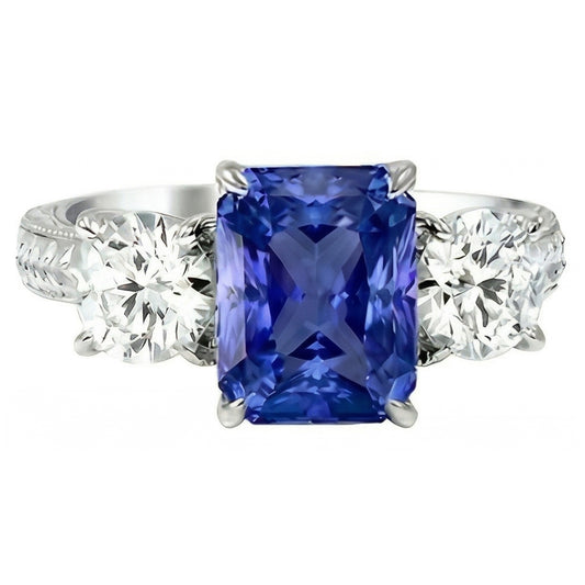 Bague Diamant Naturel 3.50 Carats