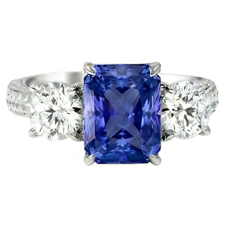 Bague Diamant Naturel 3.50 Carats