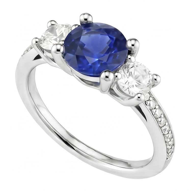 Bague Diamant Naturel 3.50 Carats