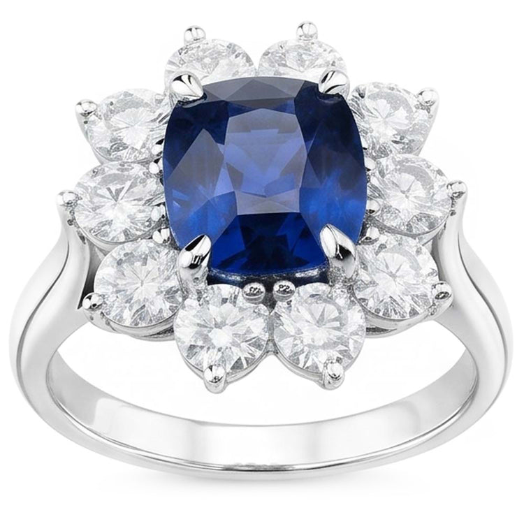 Bague Diamant Naturel 3.50 Carats