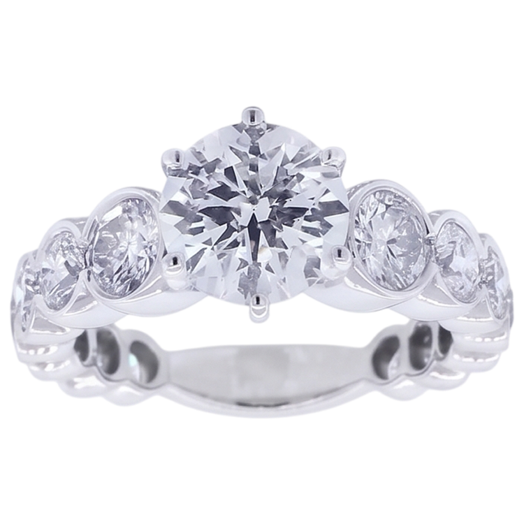 Bague Diamant Naturel 3.50 Carats
