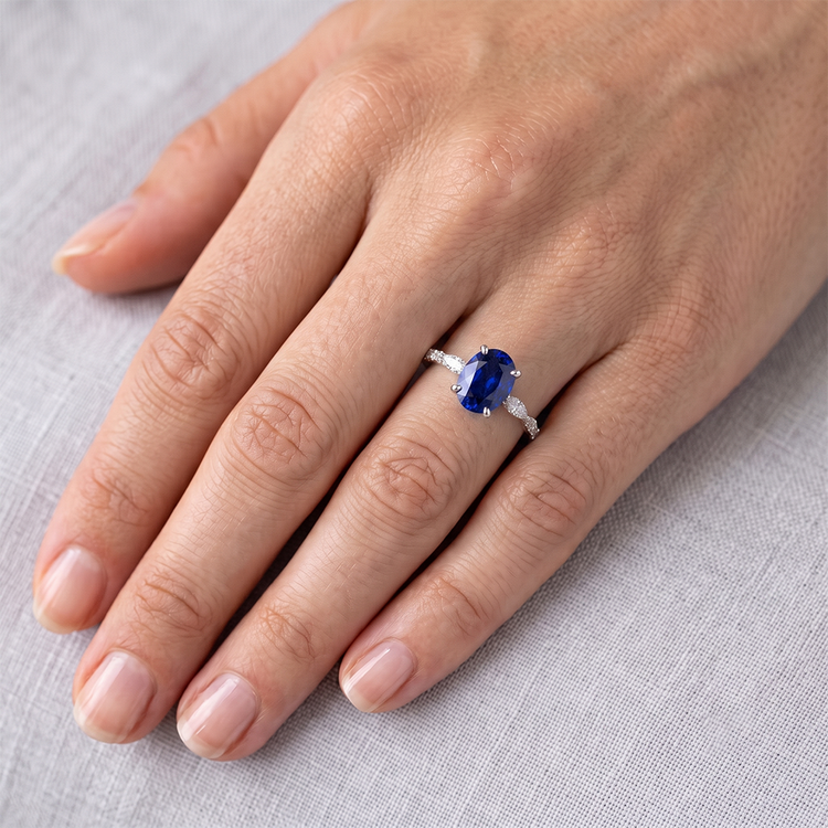 Bague Diamant Naturel 3.50 Carats