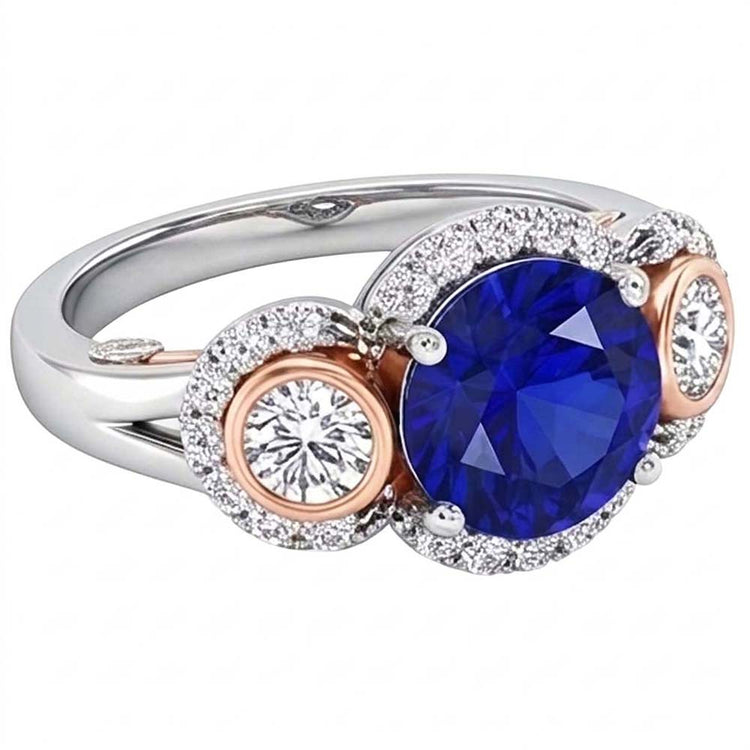 Bague Diamant Naturel 3.50 Carats