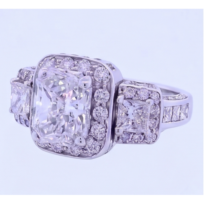 Bague Diamant Naturel 3.50 Carats