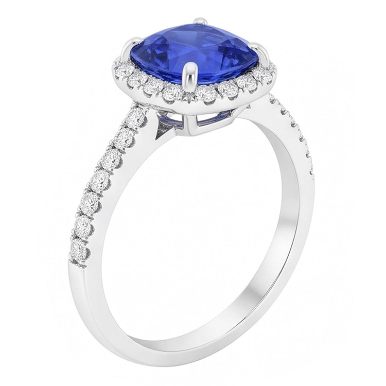 Bague Diamant Naturel 3.50 Carats