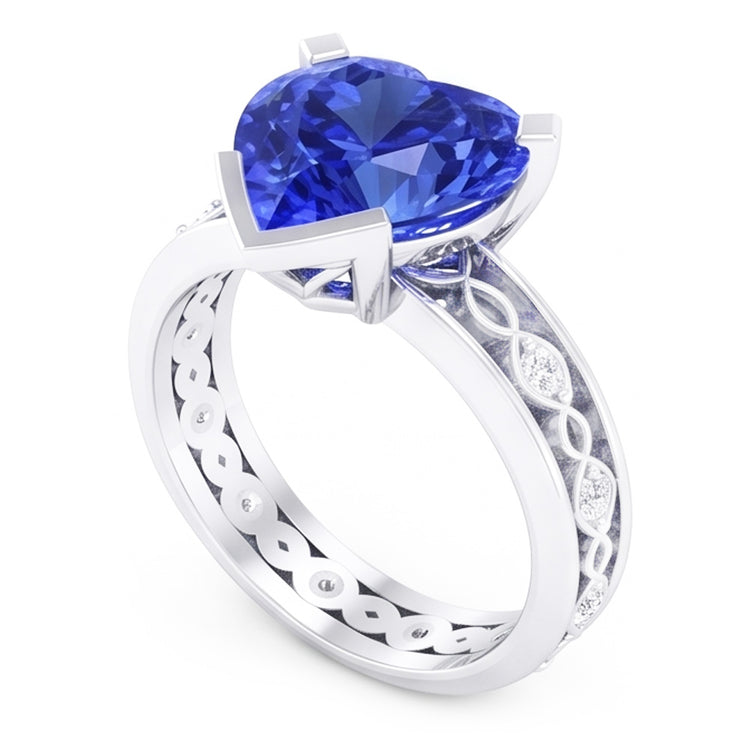 Bague Diamant Naturel 3.50 Carats